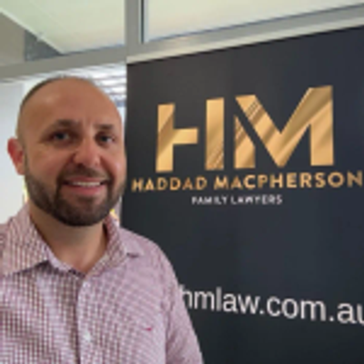 Nigel Macpherson from Haddad MacPherson