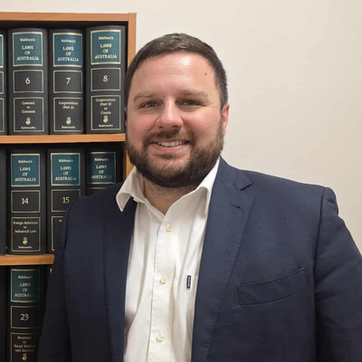 Ryan McWhirter from Silkman Austen Brown Lawyers