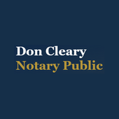 Don Cleary Notary Public