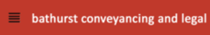 Bathurst Conveyancing and Legal