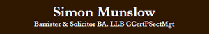 Simon Munsllow - Firearms Lawyer